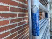 Aluminium steiger v.v. trap, valbeveiliging, steigerwielen - afbeelding 19 van  21