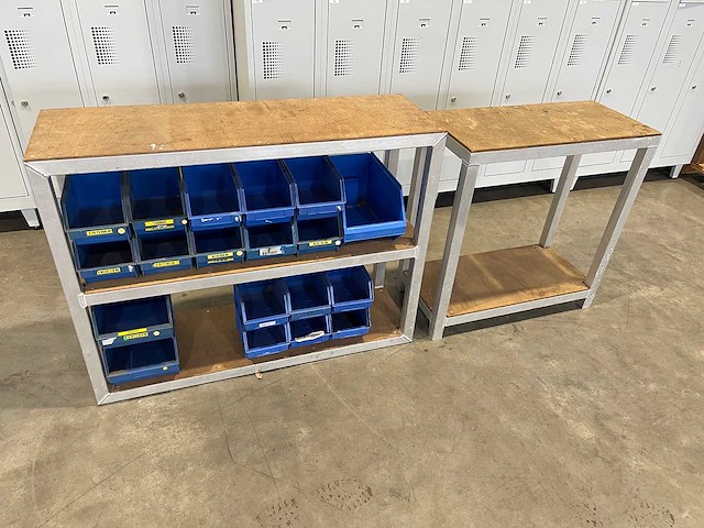 Aluminium stellingen met inhoud - afbeelding 2 van  8