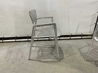 Aluminium stoelen (6x) - afbeelding 5 van  6
