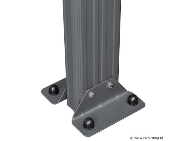 Aluminium terrasoverkapping borneo 3 x 3 m - grijs - afbeelding 3 van  9