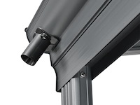 Aluminium terrasoverkapping borneo 4 x 3 m - grijs - afbeelding 5 van  9