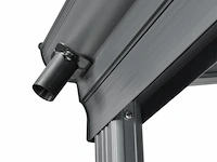 Aluminium terrasoverkapping borneo 4 x 3 m - grijs - afbeelding 5 van  9