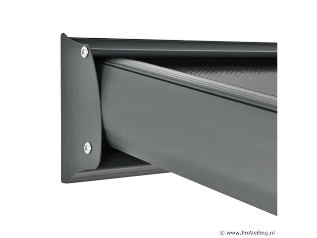 Aluminium terrasoverkapping borneo 4 x 3 m - grijs - afbeelding 7 van  9