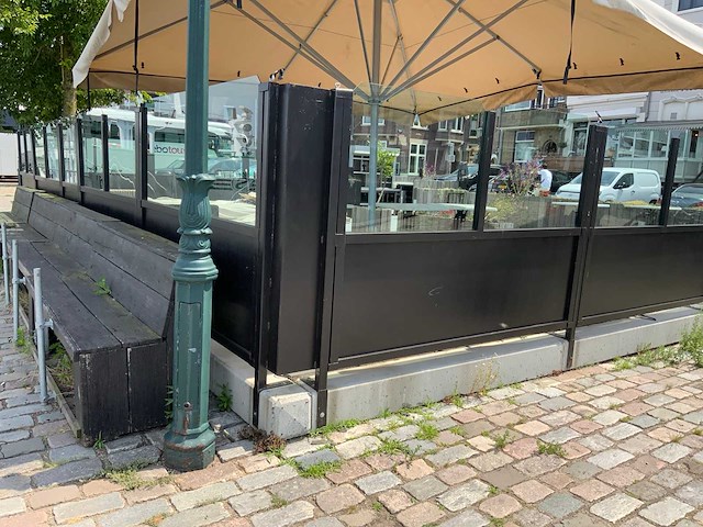 Aluminium terrasscherm (15x) - afbeelding 3 van  11