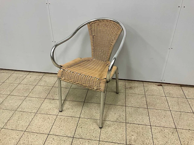 Aluminium terrasstoelen (38x) - afbeelding 1 van  5