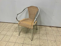 Aluminium terrasstoelen (38x) - afbeelding 1 van  5