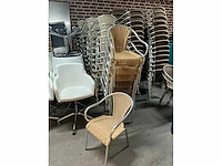 Aluminium terrasstoelen (38x) - afbeelding 5 van  5