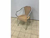Aluminium terrasstoelen (38x) - afbeelding 1 van  2