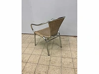 Aluminium terrasstoelen (38x) - afbeelding 2 van  2