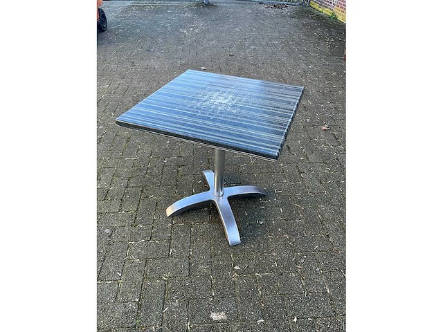 Aluminium terrastafels (4x) - afbeelding 2 van  6