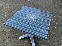 Aluminium terrastafels (4x) - afbeelding 3 van  6
