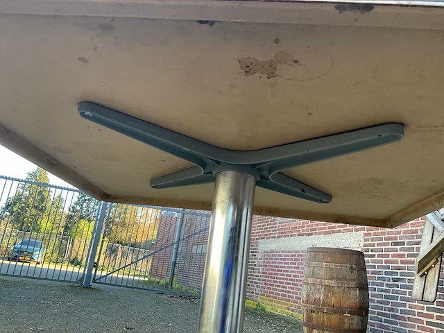 Aluminium terrastafels (4x) - afbeelding 5 van  6