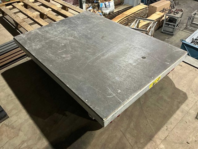 Aluminium transport kar - afbeelding 1 van  4