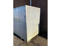 Aluminium transportkist 240x130x190cm v.v. heftrucksledes - afbeelding 4 van  4