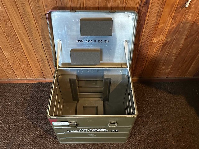 Aluminium transportkist - afbeelding 1 van  3