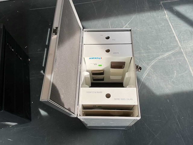 Aluminium transportkoffer - afbeelding 1 van  1