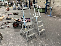 Aluminium trappen (2x) - afbeelding 1 van  8