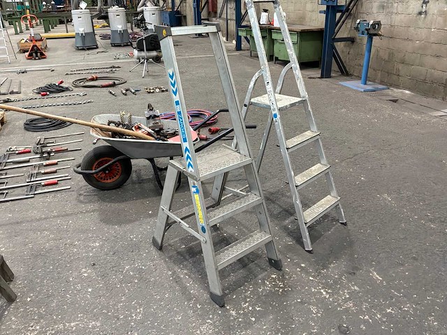 Aluminium trappen (2x) - afbeelding 3 van  8