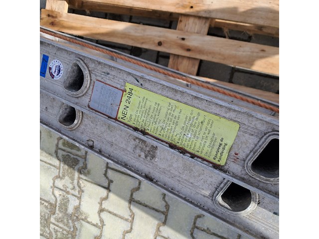 Aluminium trekladder, altrex, 16 treeds, onbek. - afbeelding 5 van  7