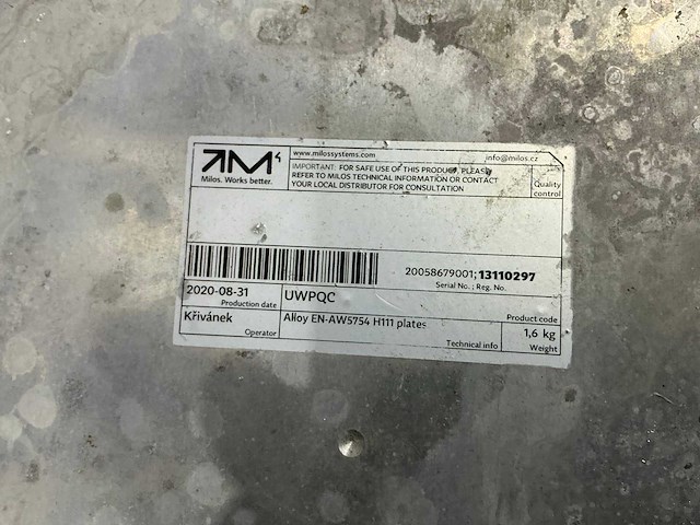 Aluminium trus base plate (15x) - afbeelding 3 van  4