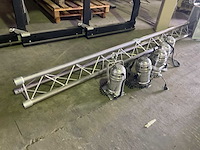 Aluminium trus met par-lamp - afbeelding 1 van  3