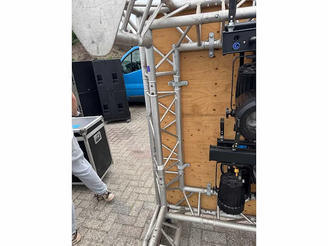 Aluminium truss podium - afbeelding 4 van  4