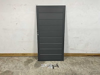 Aluminium tuindeur - antraciet - 183x93 cm - afbeelding 2 van  9