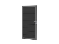 Aluminium tuindeur - antraciet - 183x93 cm - afbeelding 1 van  6