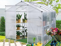 Aluminium tuinkas gh250f 4,75m² - afbeelding 7 van  14