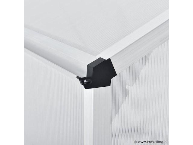 Aluminium tuinkas gh250f 4,75m² - afbeelding 6 van  14