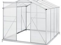 Aluminium tuinkas gh250f 4,75m² - afbeelding 1 van  14
