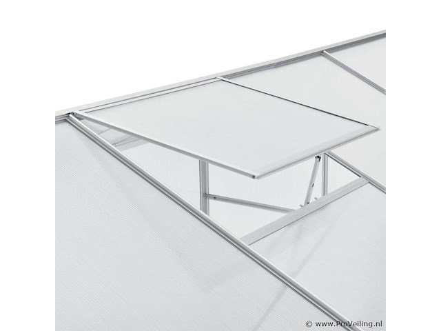 Aluminium tuinkas gh250f 4,75m² - afbeelding 4 van  14