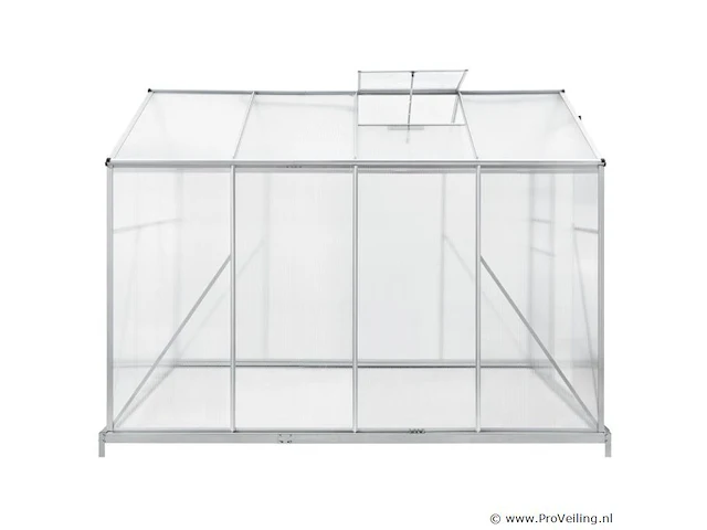 Aluminium tuinkas gh250f 4,75m² - afbeelding 2 van  14