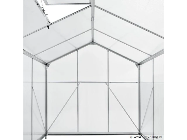 Aluminium tuinkas gh250f 4,75m² - afbeelding 3 van  14