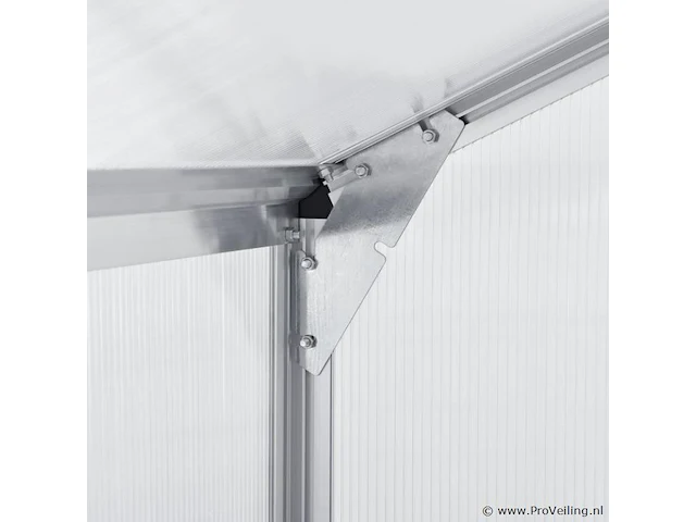 Aluminium tuinkas gh250f 4,75m² - afbeelding 8 van  14