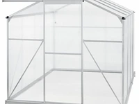 Aluminium tuinkas gh250f 4,75m² - afbeelding 13 van  14