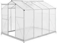 Aluminium tuinkas gh250f 4,75m² - afbeelding 14 van  14