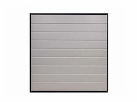 Aluminium tuinscherm - lichtgrijs - 181,5x181,5 cm (15x)