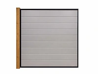 Aluminium tuinscherm - lichtgrijs - 181,5x181,5 cm (15x) - afbeelding 10 van  10