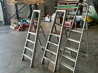 Aluminium uitzettrap (3x) - afbeelding 2 van  4