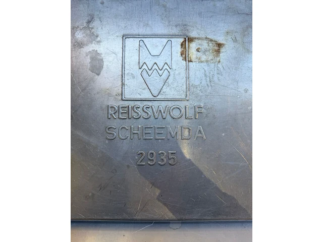 Aluminium veiligheidscontainer, zarges, zilvergrijs, met scharnierdeksel | slot defect - afbeelding 2 van  6