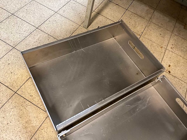 Aluminium voorraadbakken (2x) - afbeelding 4 van  5