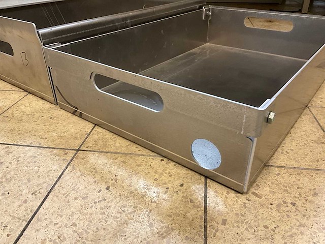 Aluminium voorraadbakken (2x) - afbeelding 5 van  5