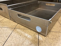 Aluminium voorraadbakken (2x) - afbeelding 5 van  5