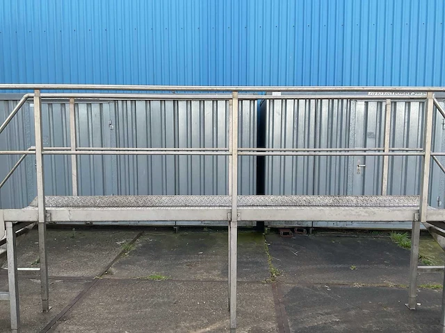 Aluminium werk-/onderhoudstrap - afbeelding 3 van  6