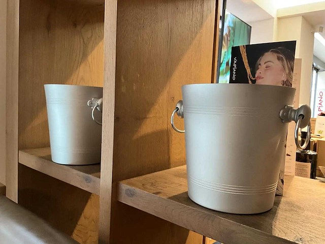 Aluminium wijnkoeler (6x) - afbeelding 4 van  5