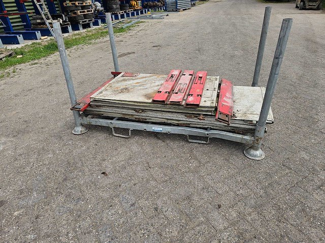 Aluminium zijpanelen oplegger - afbeelding 1 van  8