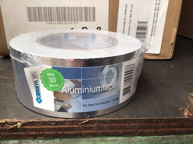 Aluminiumtape 50m 50mm - afbeelding 2 van  2