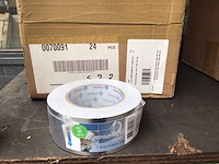 Aluminiumtape zilver 50m 50mm(24x) - afbeelding 1 van  2