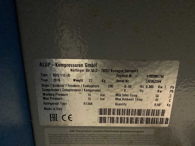 Alup adq luchtdroger - afbeelding 7 van  7